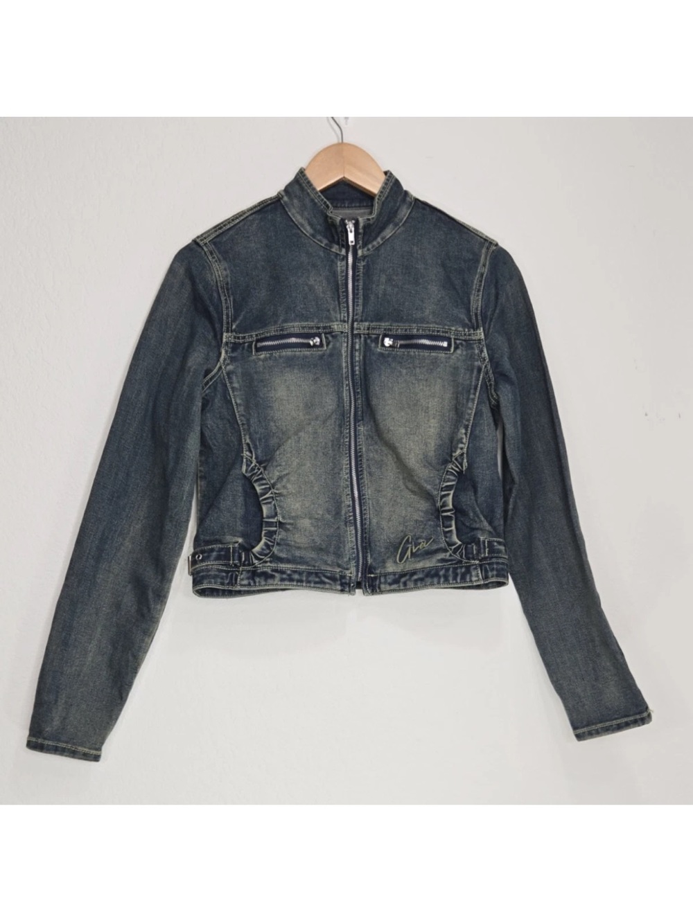 I.AM.GIA Nykko Jacket Y2K Style Denim Size M Womens